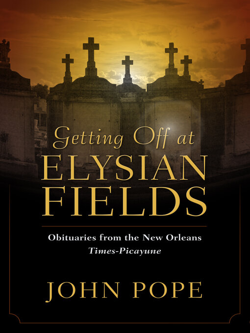 Title details for Getting Off at Elysian Fields by John Pope - Wait list
